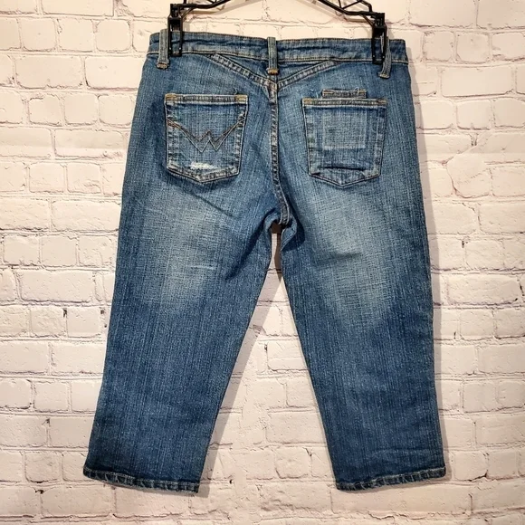 INSTANT VINTAGE DENIM CAPRIS - Picture 4 of 7